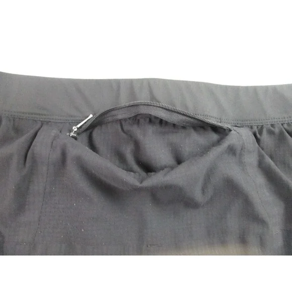 Brooks Running Shorts Mens Small Reflective Trim Back Zip Pocket Lightweight Run
